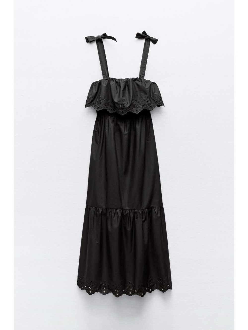 ZARA Eyelet Dress